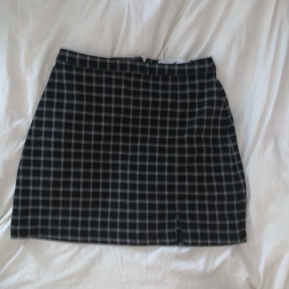 Hollister ultra High-rise plaid skirt